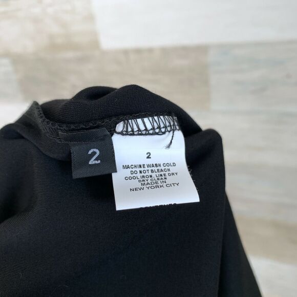 Peace Of Cloth NY Panticular Oversized Cape Jacket Black Button Up Womens 2 - Picture 7 of 8